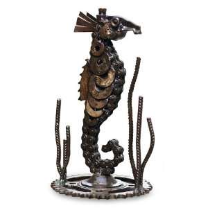  Auto parts sculpture, Lucky Seahorse
