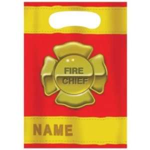  Firefighter Loot Bags 8ct Toys & Games