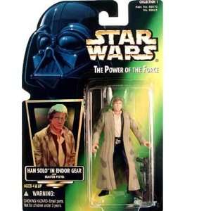  Star Wars Power of the Force Green Card  Han Solo in 