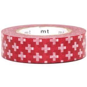  red mt Washi Masking Tape deco tape with crosses Toys 