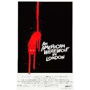 An American Werewolf In London Movie Poster 2ftx3ft 