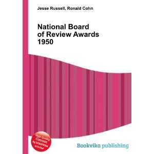  National Board of Review Awards 1950 Ronald Cohn Jesse 