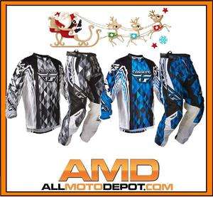 FLY Racing Kinetic combo offroad motocross riding gear  