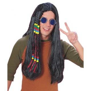  Hippie Guy Ozzy Osbourne Wig for Halloween Costume 