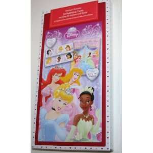  Disney Princess Valentine Cards and Stickers Health 