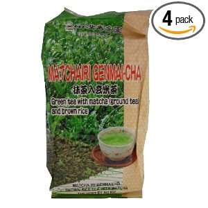 Masudaen Tea M Genmai Dx Matcha, 7.04 Ounce Units (Pack of 4)