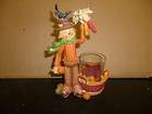 Yankee Candle Scarecrow with Fall Harvest Basket Votive Candle 