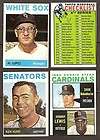 1964 Topps Baseball Finish Your Set Pick Any 10 Cards N