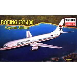   Boeing 737 400 Cayman Airways Commercial Airliner Kit Toys & Games