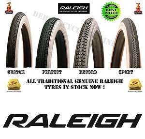   Raleigh Traditional Bike Tyres   Vintage Bicycle / Cycle Tyres NEW