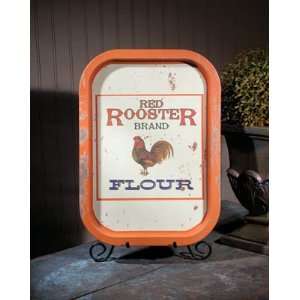  RED ROOSTER Vintage Style Advertising Tray