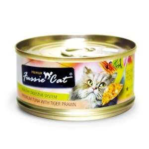  Fussie Cat Premium Tuna with Tiger Prawn Cat Food   24   2 