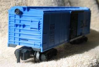   Scale American Flyer B & M Box Car # 24056 With Two Hand Trucks  