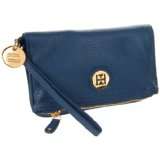 more colors tommy hilfiger fold over pebble leather wristlet pouch 