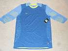 NEW Mens Nike Dri Fit STAYCOOL 3/4 Confidence Goalkeeper SOCCER Jersey 