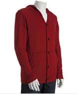 Drifter worn red cotton knit double knit