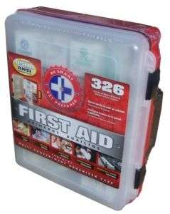 Brand NEW 2 x 326 Piece First Aid Kits Great Deal  