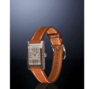 Hermes natural leather H case watch