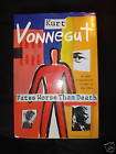 Fates Worse Than Death SIGNED Kurt Vonnegut First edition 1991  