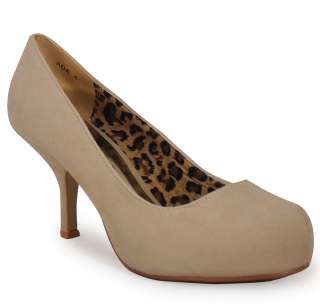 NEW WOMENS LADIES FAUX SUEDE PATENT LOW KITTEN HEEL COURT WORK CASUAL 