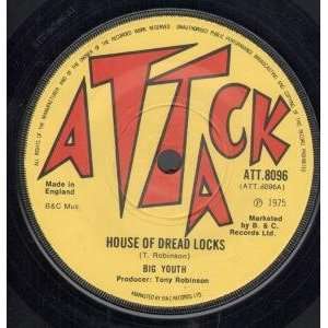   OF DREAD LOCKS 7 INCH (7 VINYL 45) UK ATTACK 1975 BIG YOUTH Music