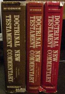 DOCTRINAL NEW TESTAMENT COMMENTARY by Bruce R. McConkie VOLUMES 1 3 