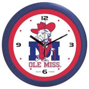  Mississippi Rebels Wall Clock