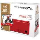   DSi XL 25th Anniversary Edition with Mario Kart Red Handheld System