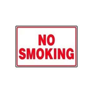  NO SMOKING Sign   36 x 48 Max Aluma Wood