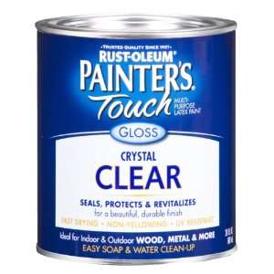   Oleum 242057 Painters Touch Quart Latex, Gloss Clear