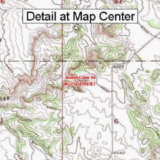   Quadrangle Map   Jewel Cave SE, South Dakota (Folded/Waterproof