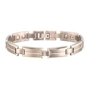  Sabona Titanium Dress Duet Magnetic Bracelet, Size XL 