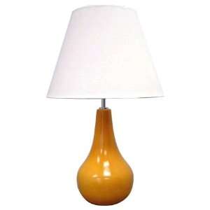  Orange Ceramic Table Lamp LP73690