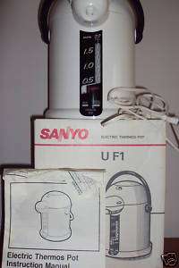 SANYO ELECTRIC 2.2L KETTLE THERMOS POT AIRPOT UF1 JAPAN  