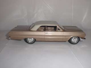 1963 Chevrolet Impala Hardtop promotional model car by AMT  