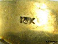 We guarantee this ring to be 10k gold as stamped. This item is in 