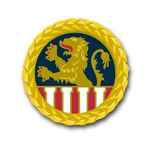 United States Army 1st Personnel Command Unit Crest Decal Sticker 3.8 