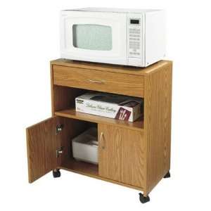   LLR44216   Microwave Cart, 25x16x32 1/2, Medium Oak