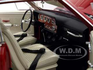 1966 PONTIAC GTO BURGUNDY 118 DIECAST HIGHWAY 61  