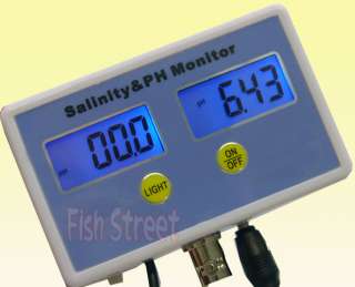 Aquarium Electronic Salinity Ph Monitor  