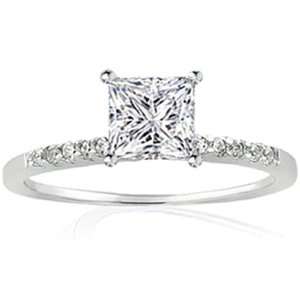   Cut Diamond Engagement Ring VS2 G IGI Fascinating Diamonds Jewelry