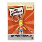 Bart Simpson Bendy Figure Key Chain