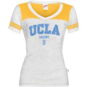  UCLA Bruins Womens Football Jersey Burnout T Shirt 