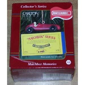  Carlton Cards Heirloom Collection Matchbox Memories