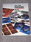 ridgid calendar  