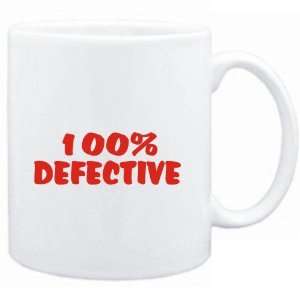  Mug White  100% defective  Adjetives