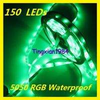 5M 5050 SMD Waterproof RGB 150 LED Strip & 44key remote  