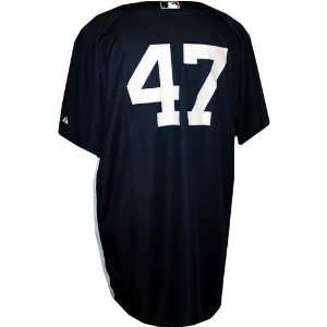 47 Yankees Game Used Home Batting Practice Jersey  Sports 