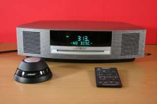 BOSE WAVE MUSIC SYSTEM CD RADIO WITH WIRELESS CONTROL POD MINT  