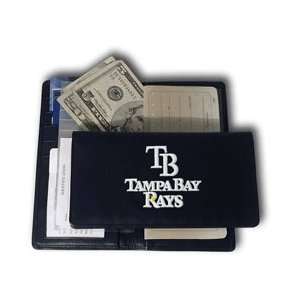  MLB Tampa Bay Rays Leather Checkbook Cover Sports 
